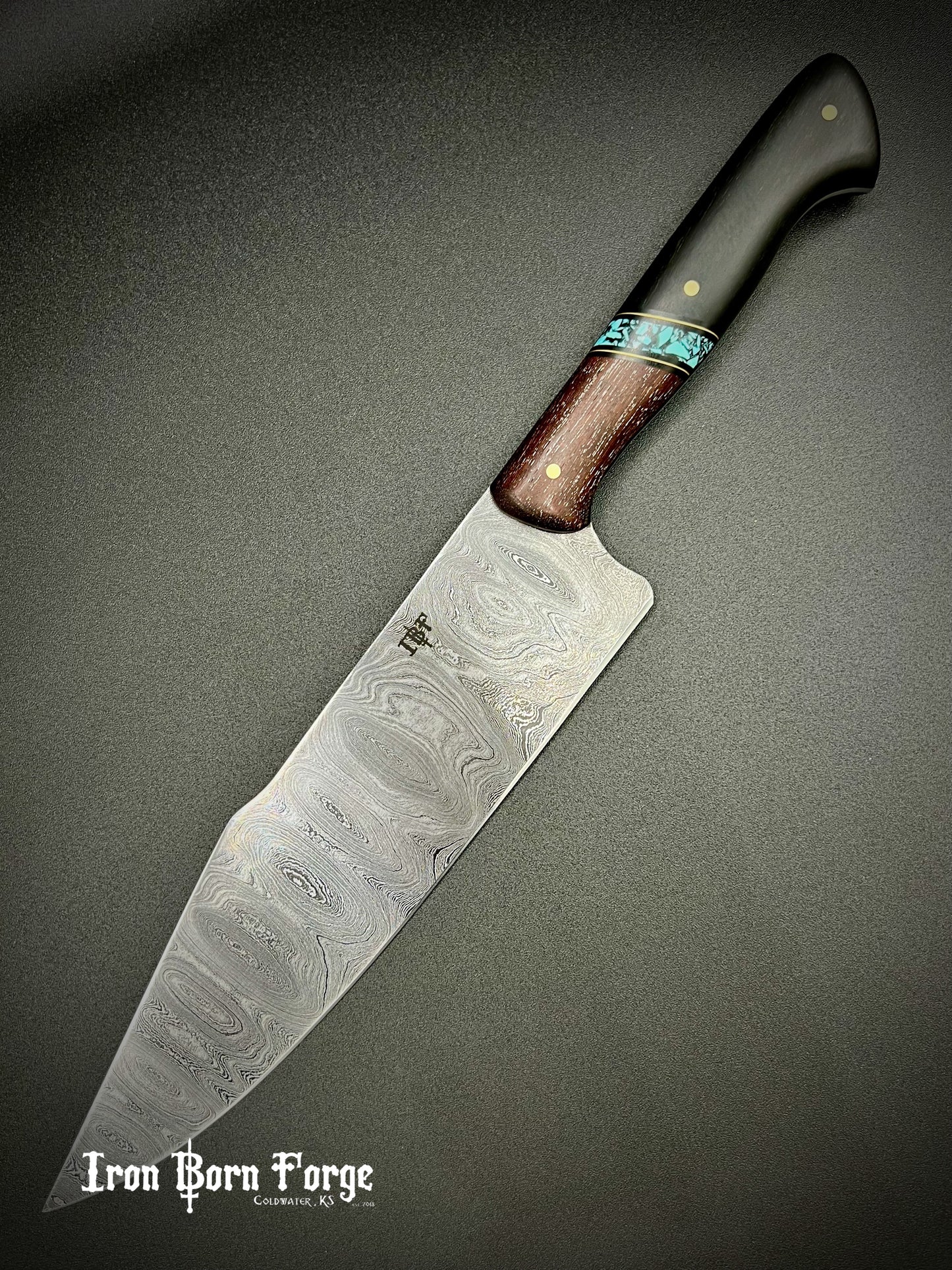 1100 Layer Damascus Chef Knife
