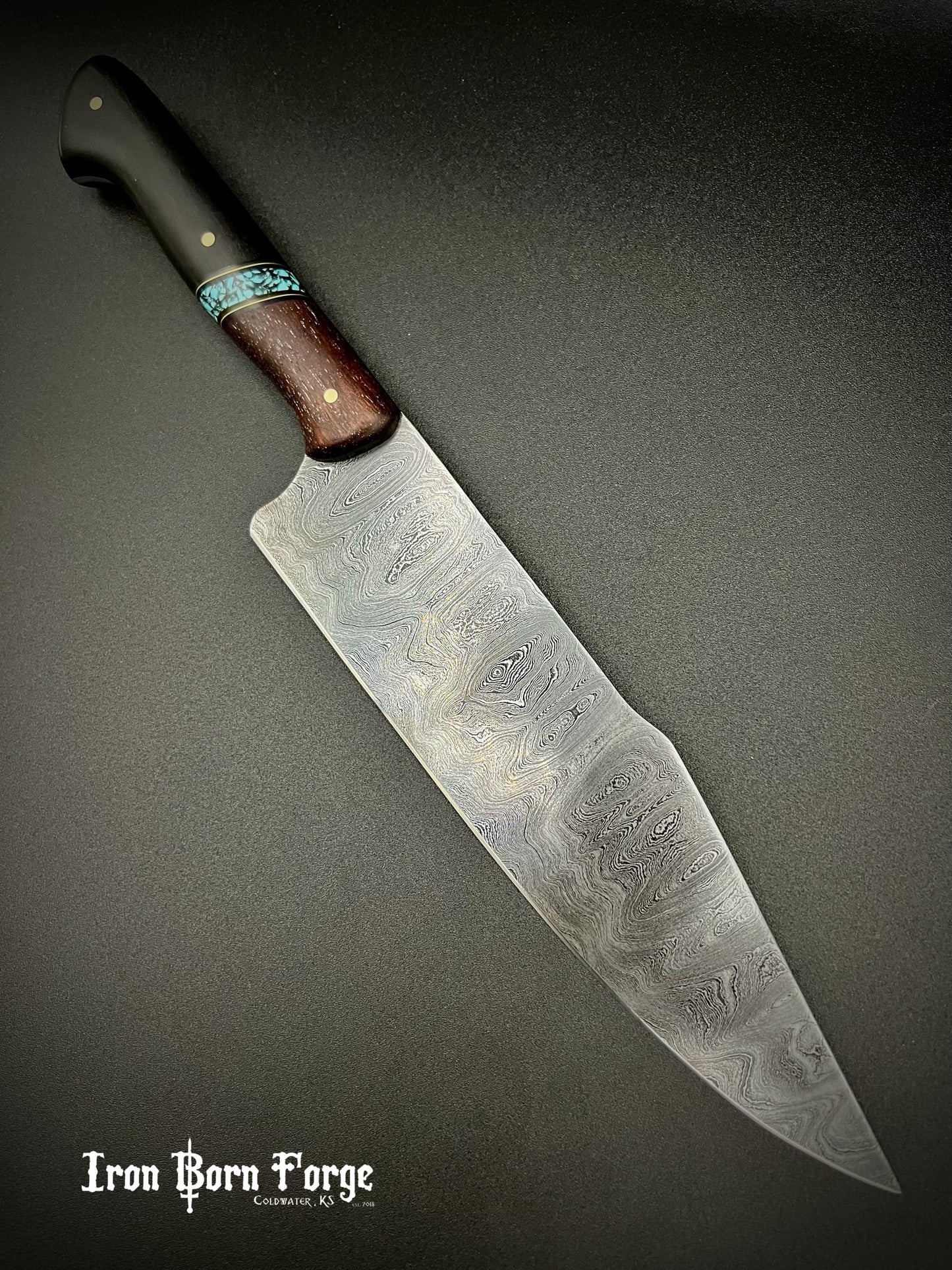 1100 Layer Damascus Chef Knife