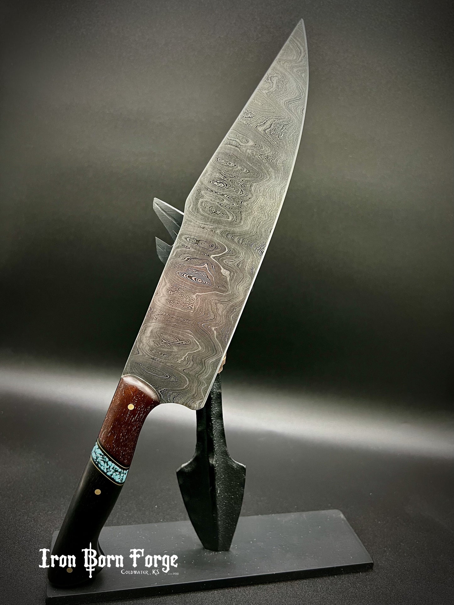 1100 Layer Damascus Chef Knife