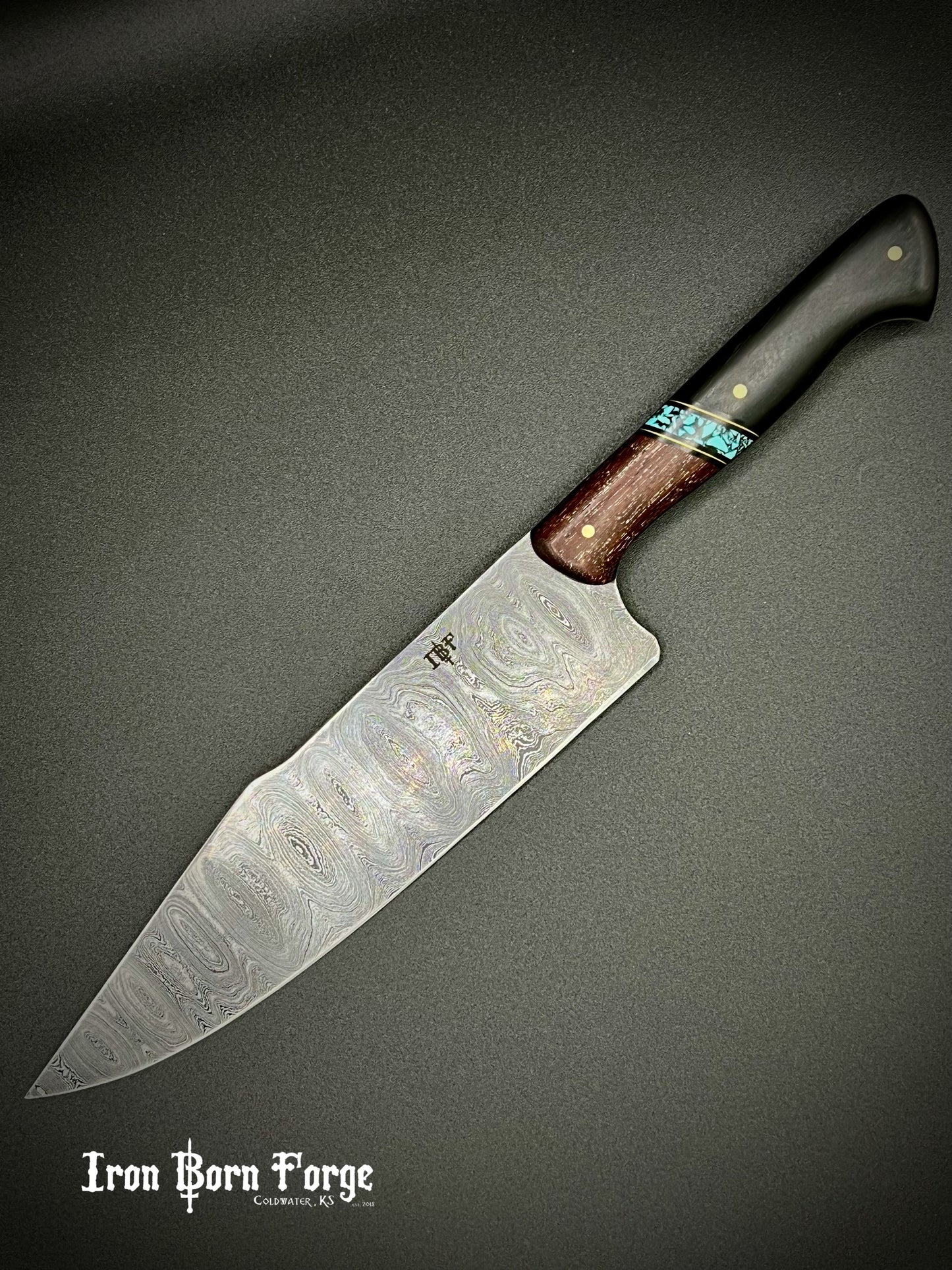 1100 Layer Damascus Chef Knife