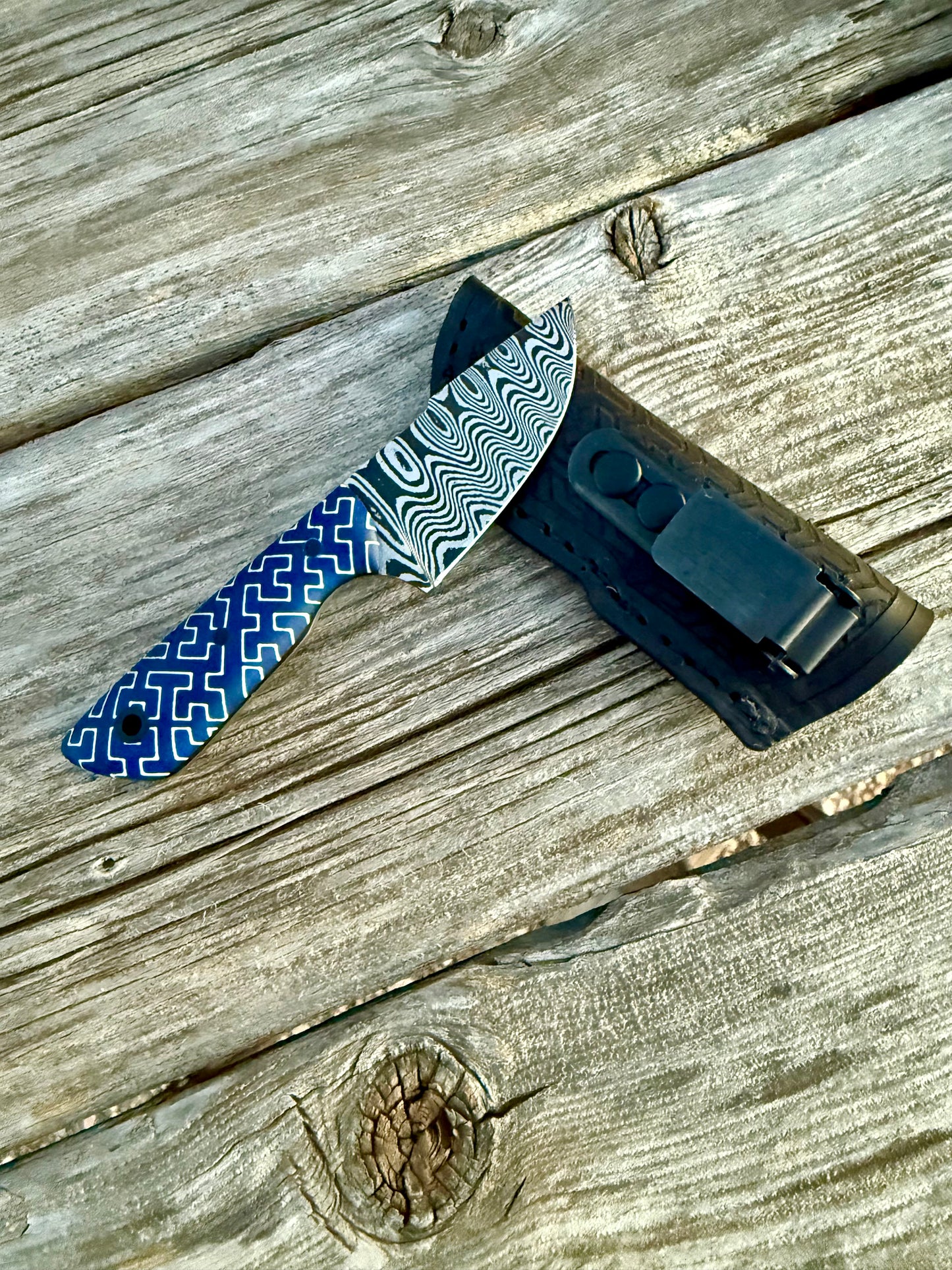 Mini edc mosaic handle