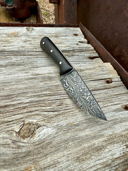 Feather Damascus EDC
