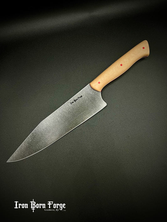 Stonewash chiefs colors chef knife