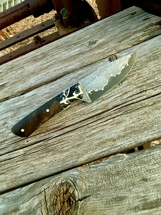 Damascus Stitch Mai Hunter/edc Wildling