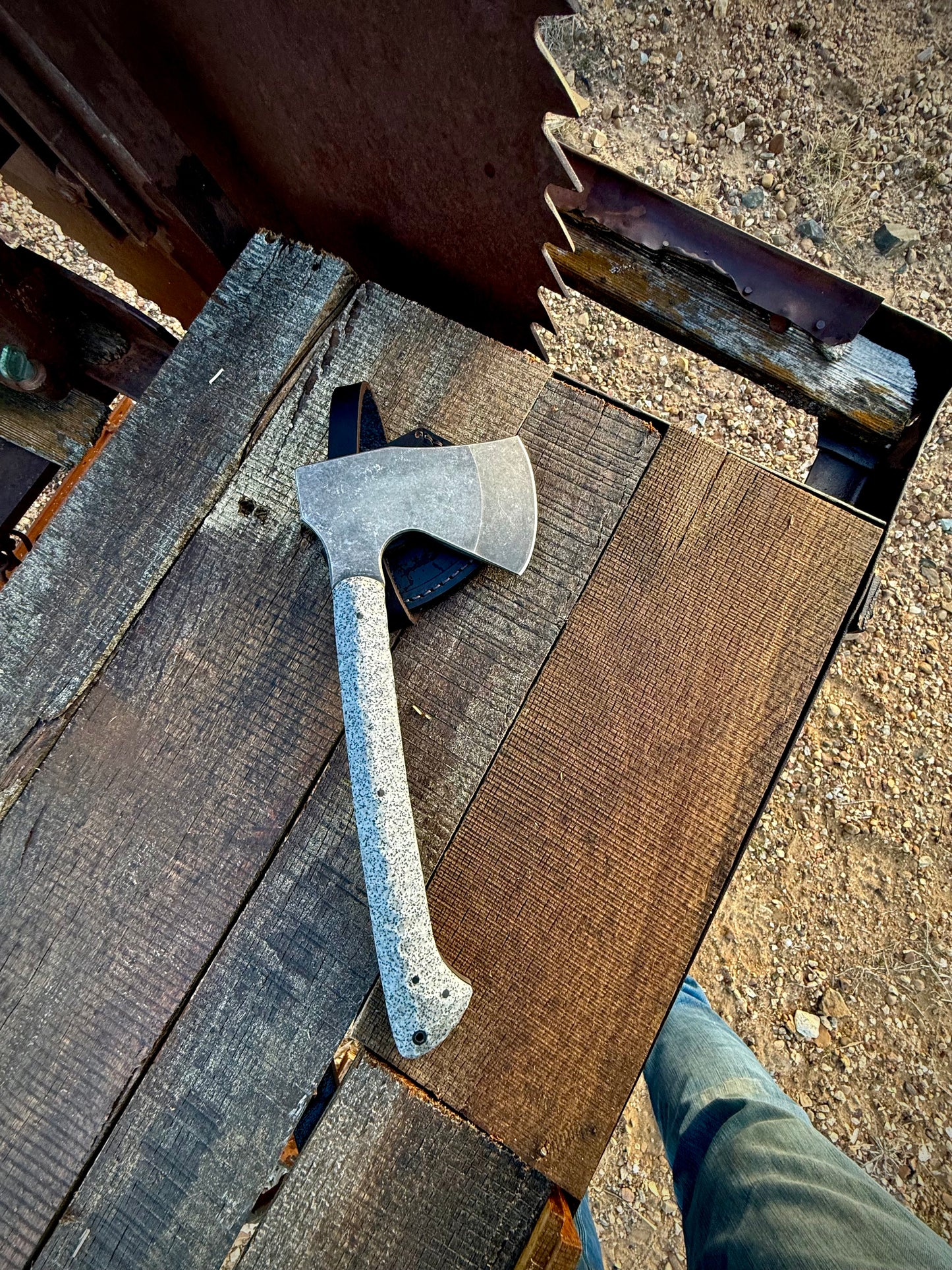 “Ranger” Hatchet 1/4 Spine
